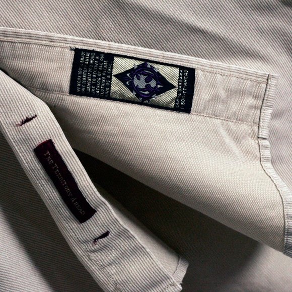 The Territory Ahead Vintage Button Down Silk M - Picture 8 of 12